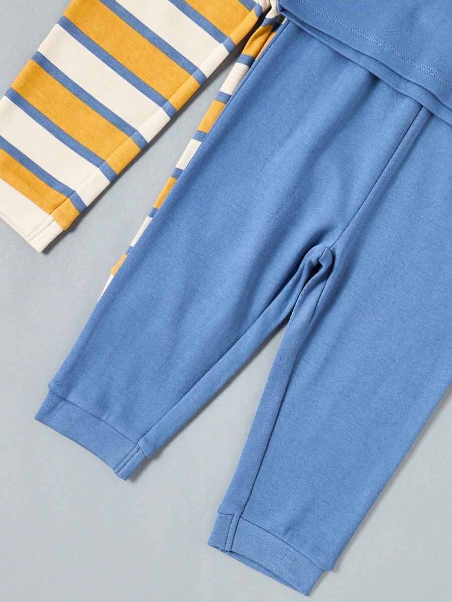 Pack of 2 - Printed Cotton Pyjama Set