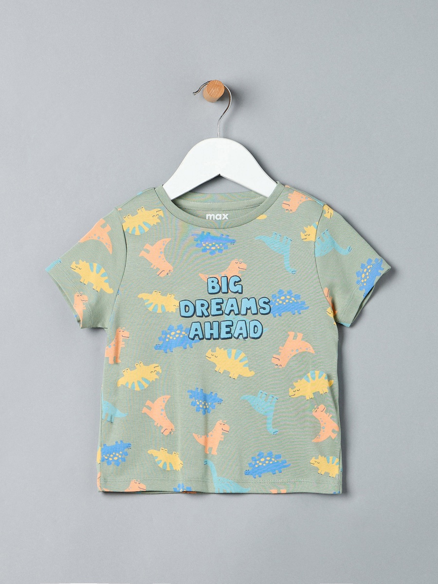 Dinosaur Print Cotton Pyjama Set