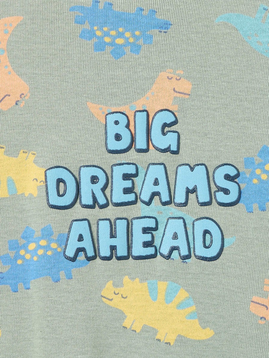Dinosaur Print Cotton Pyjama Set