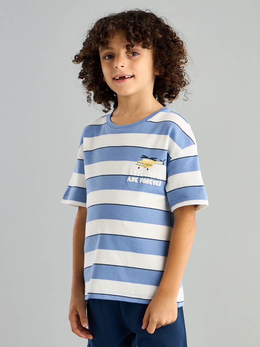 Striped Top and Cargo Pyjama Set