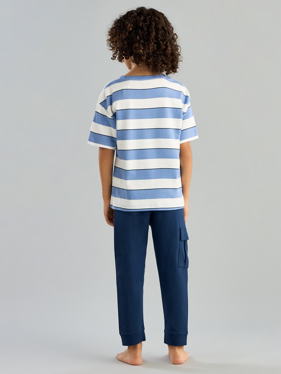 Striped Top and Cargo Pyjama Set