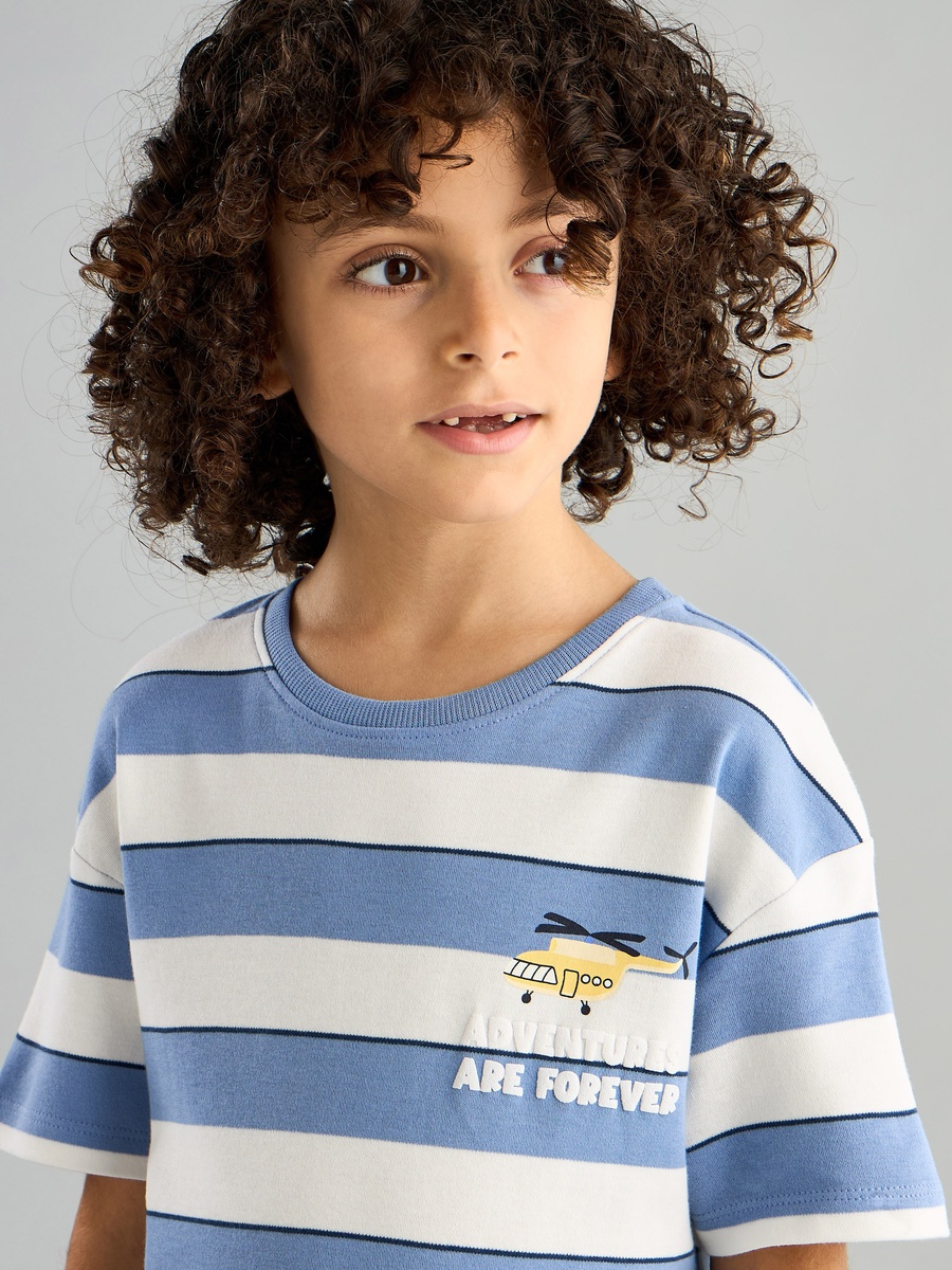 Striped Top and Cargo Pyjama Set