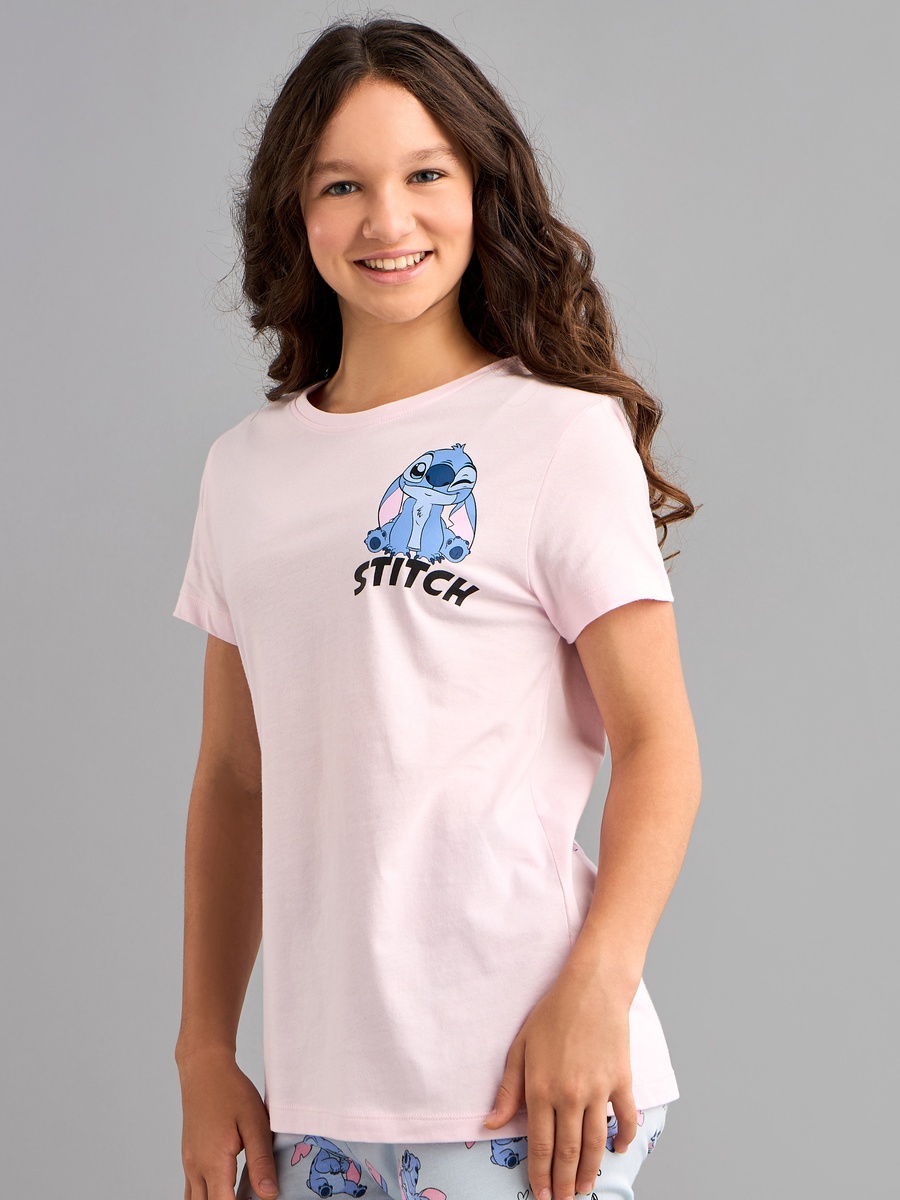 Stitch Print Pyjama Set