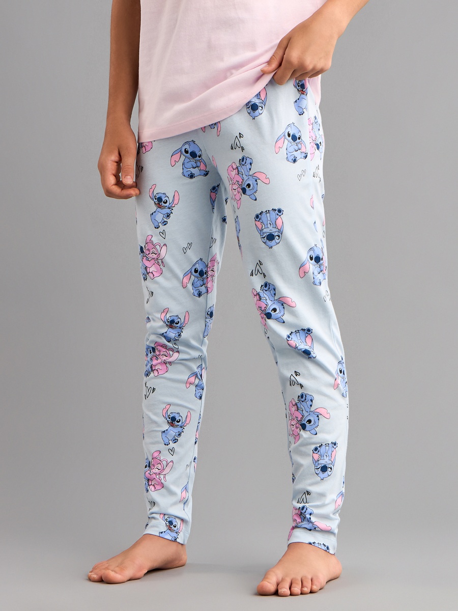 Stitch Print Pyjama Set
