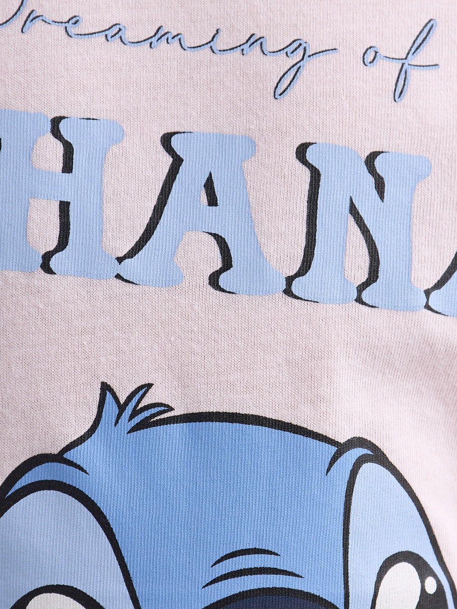 Stitch Print Pyjama Set