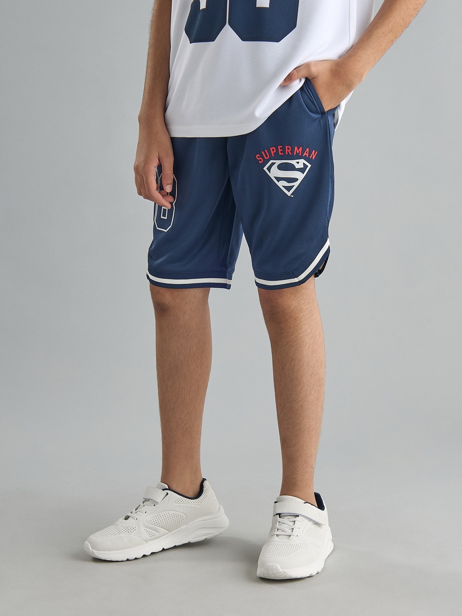 Superman Print Active Shorts