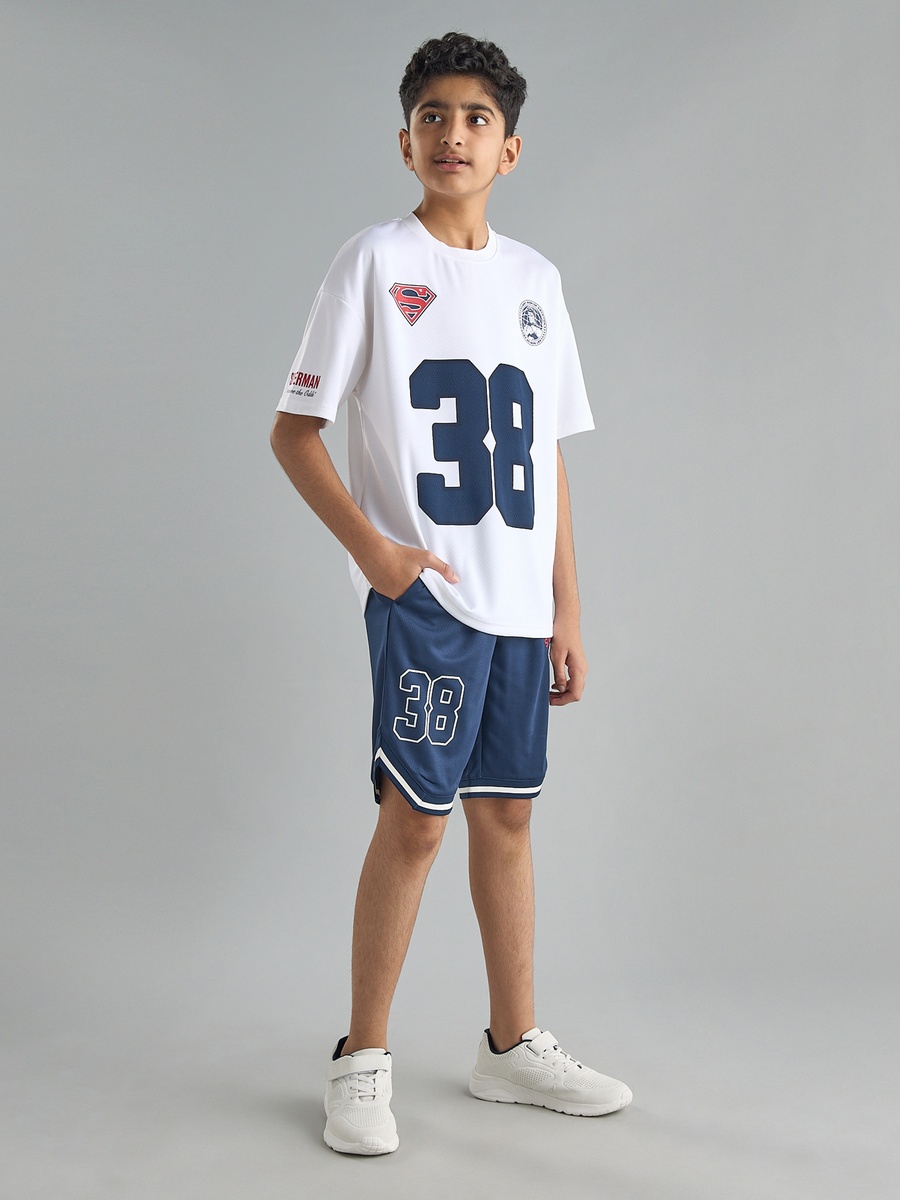 Superman Print Active Shorts