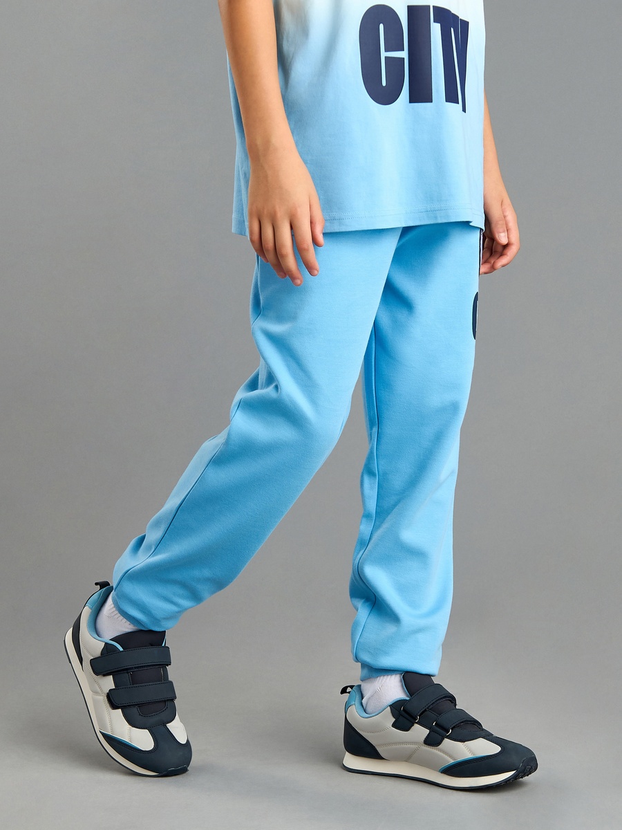 Manchester Badge Joggers with Drawstring Closure