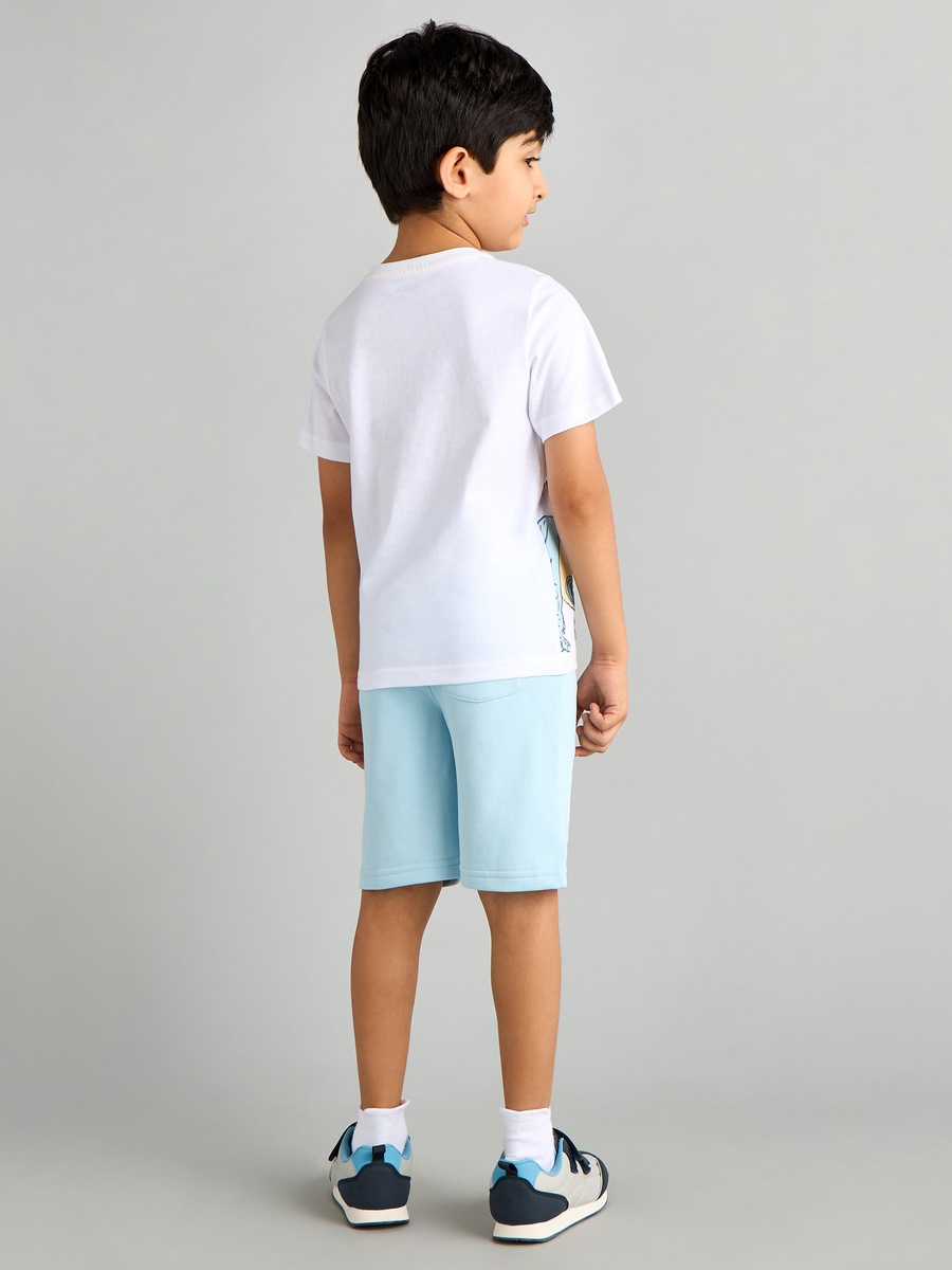 Dinosaur Print T-Shirt and Shorts Set