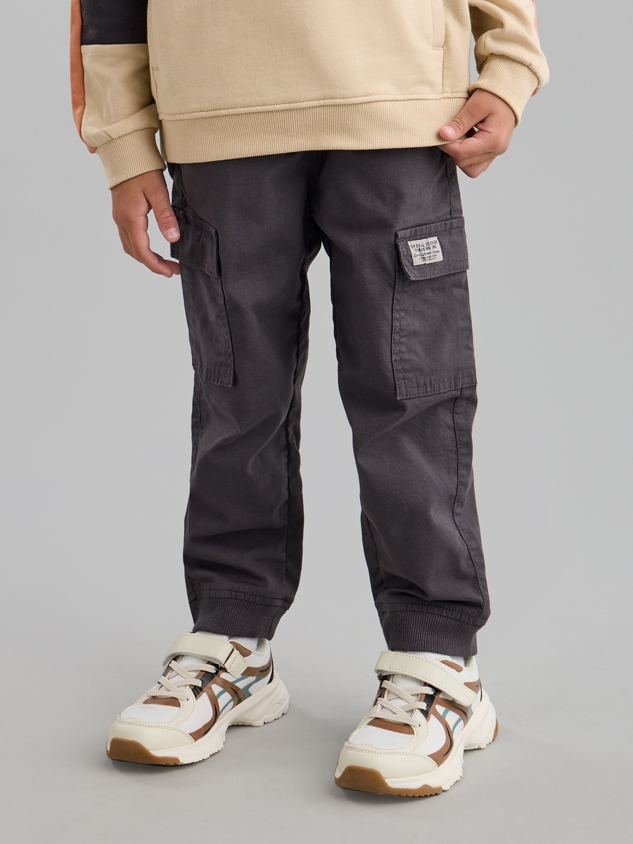 Plain Cargo Joggers