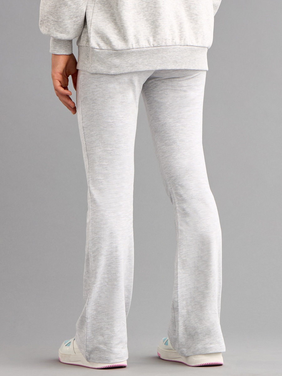 Flared Leggings with Fold Over Waist