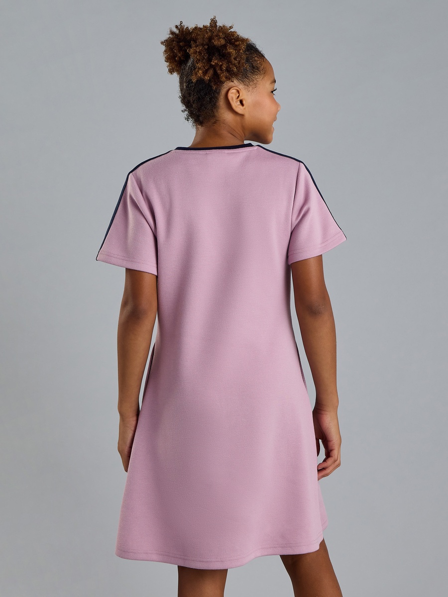 Cinnamoroll Embroidered Fit and Flare Dress