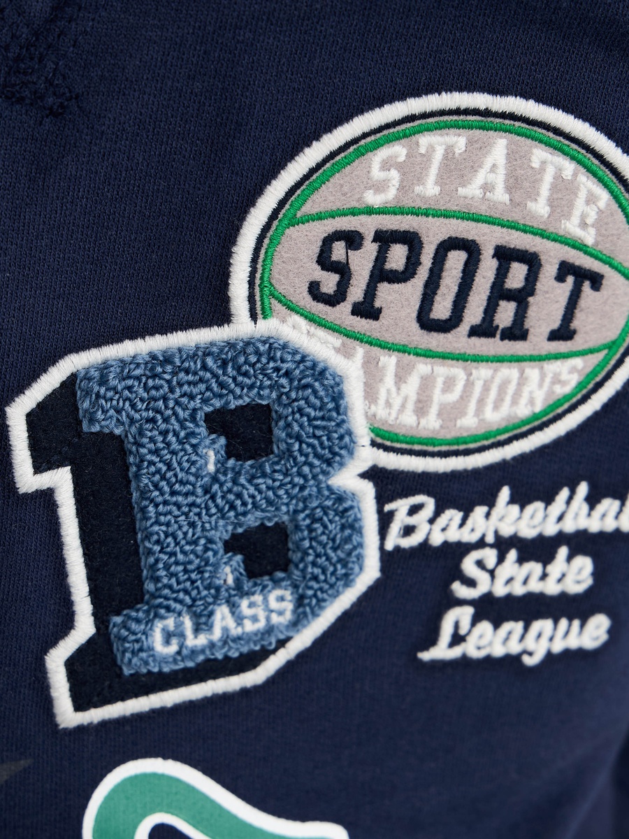 Varsity Print Sweatshirt