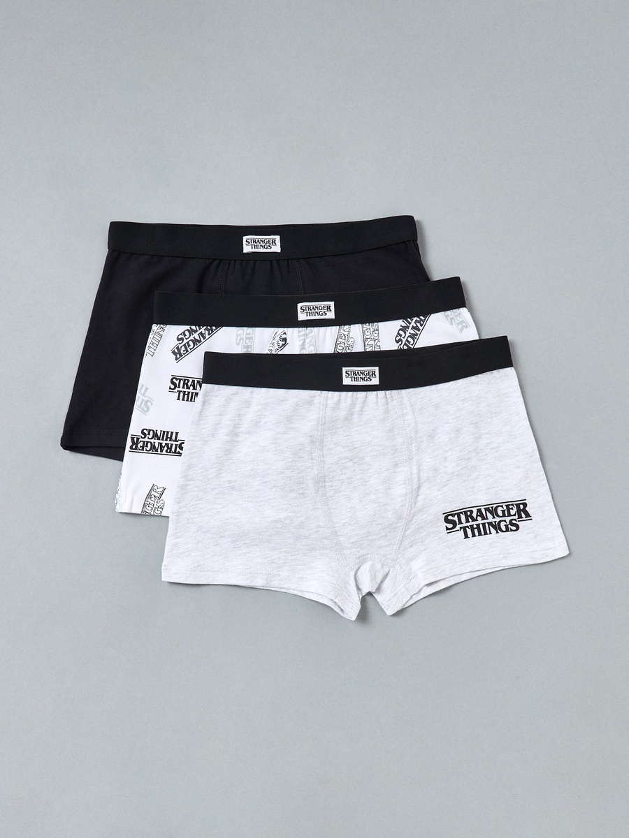 Pack of 3 - Stranger Things Print Trunks