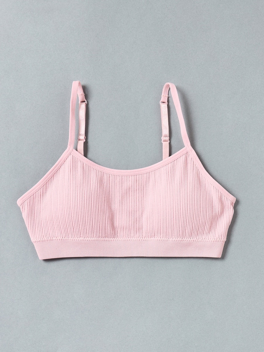 Pack of 2 - Ribbed Seamless Padded Trainer Bra