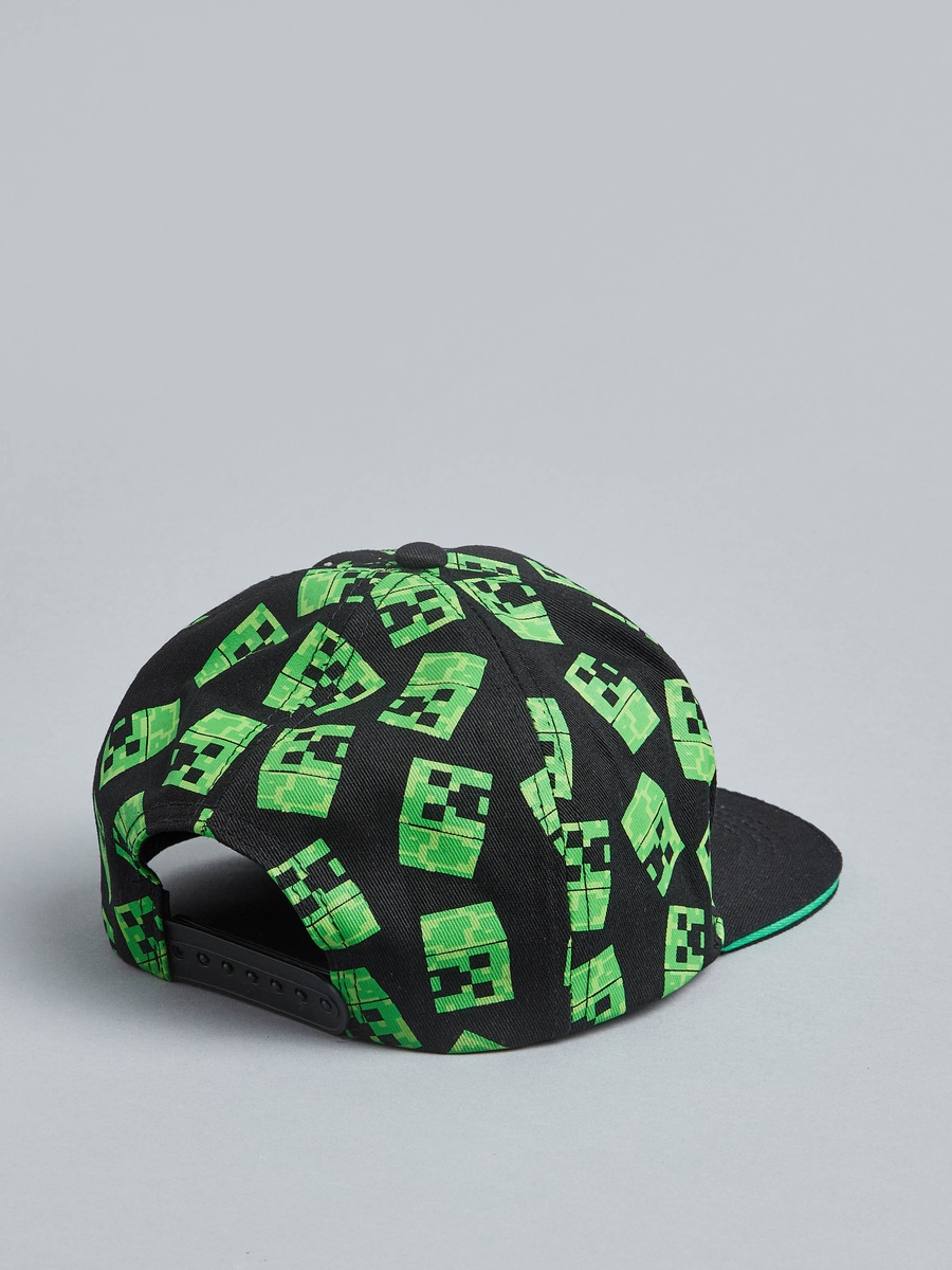 Minecraft Print Cap with Snap Back Closure