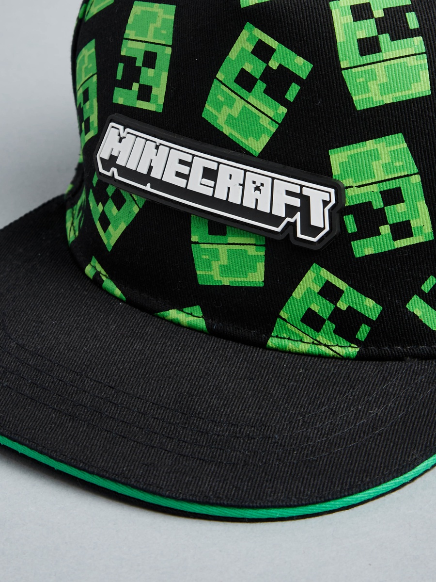 Minecraft Print Cap with Snap Back Closure