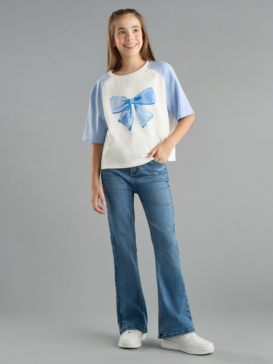 Flared Leg Jeans