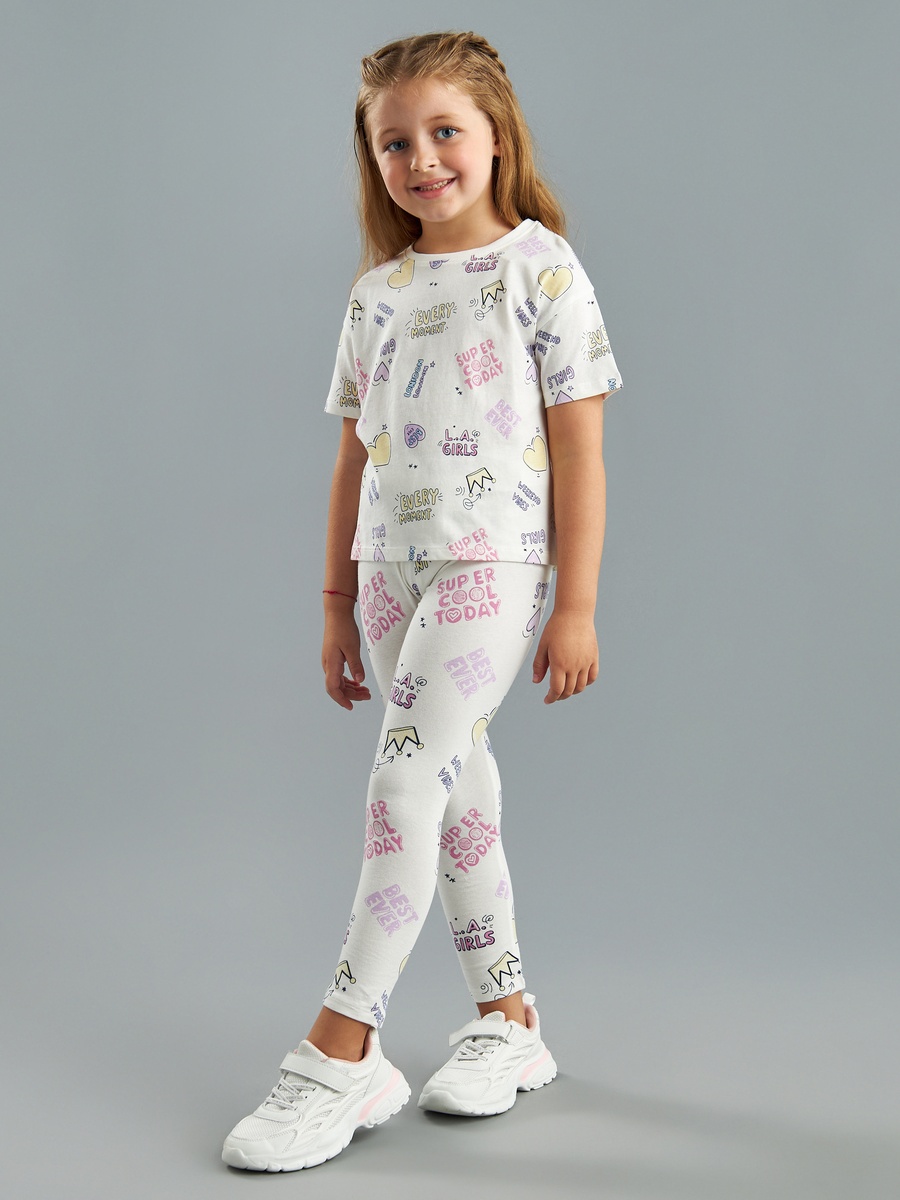 Graffiti Print Leggings