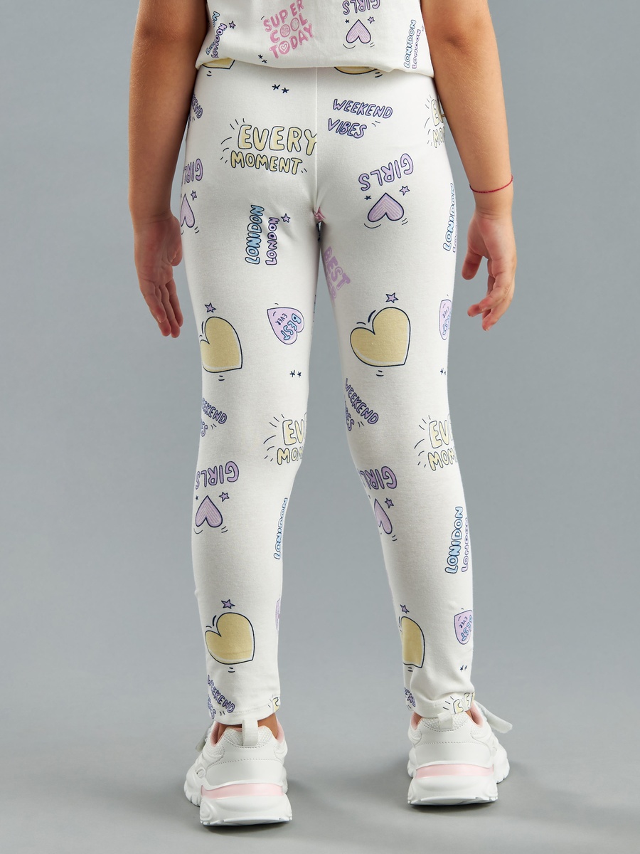 Graffiti Print Leggings
