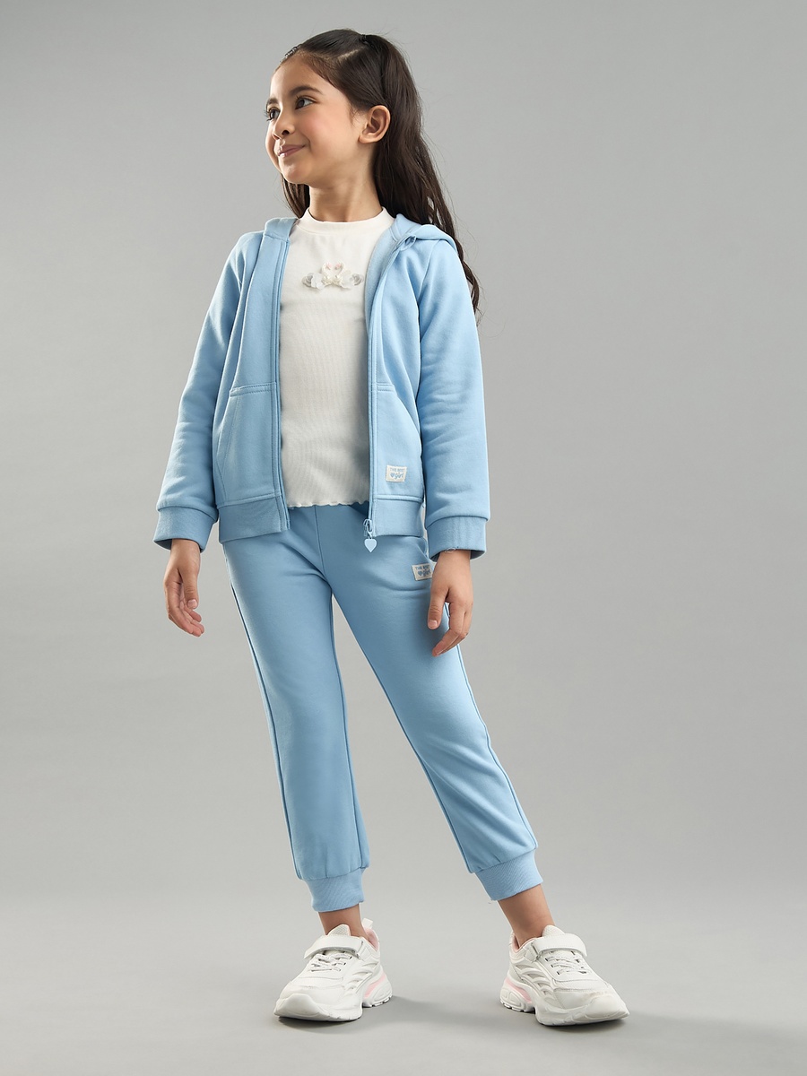 Applique Detail Joggers with Drawstring Closure