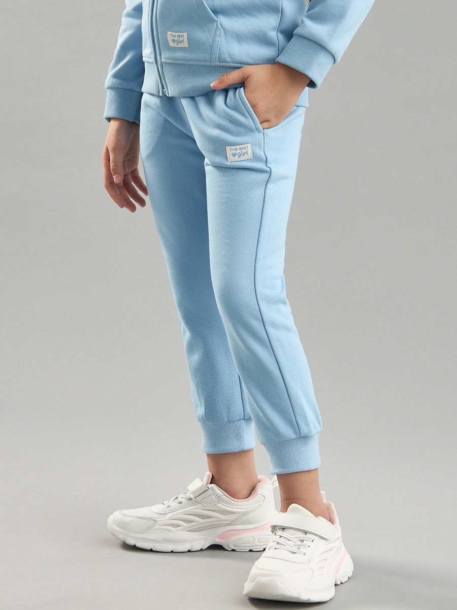 Applique Detail Joggers with Drawstring Closure