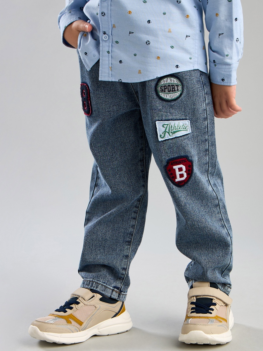 Badge Applique Jeans