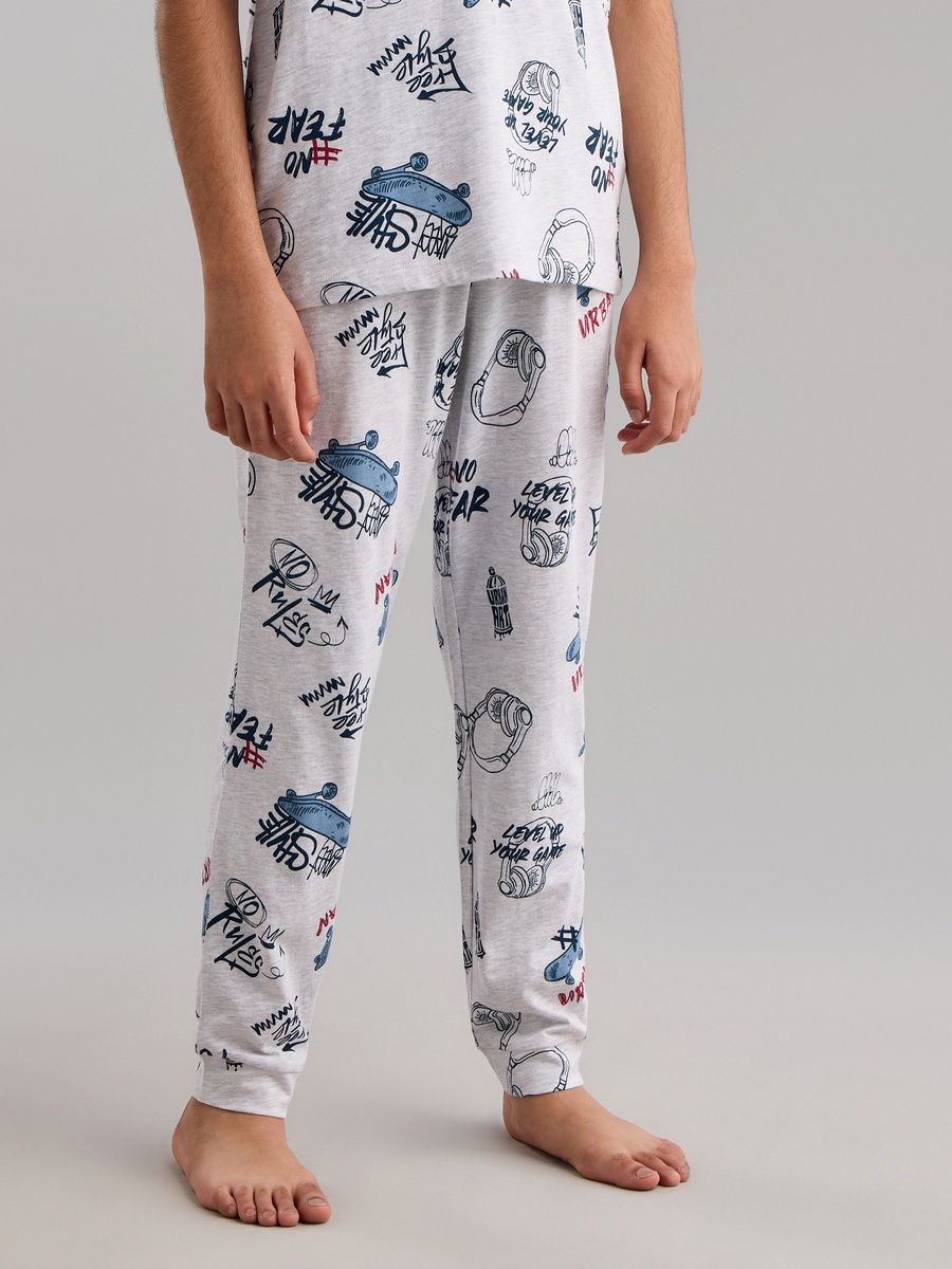 Printed Cotton Pyjama Set
