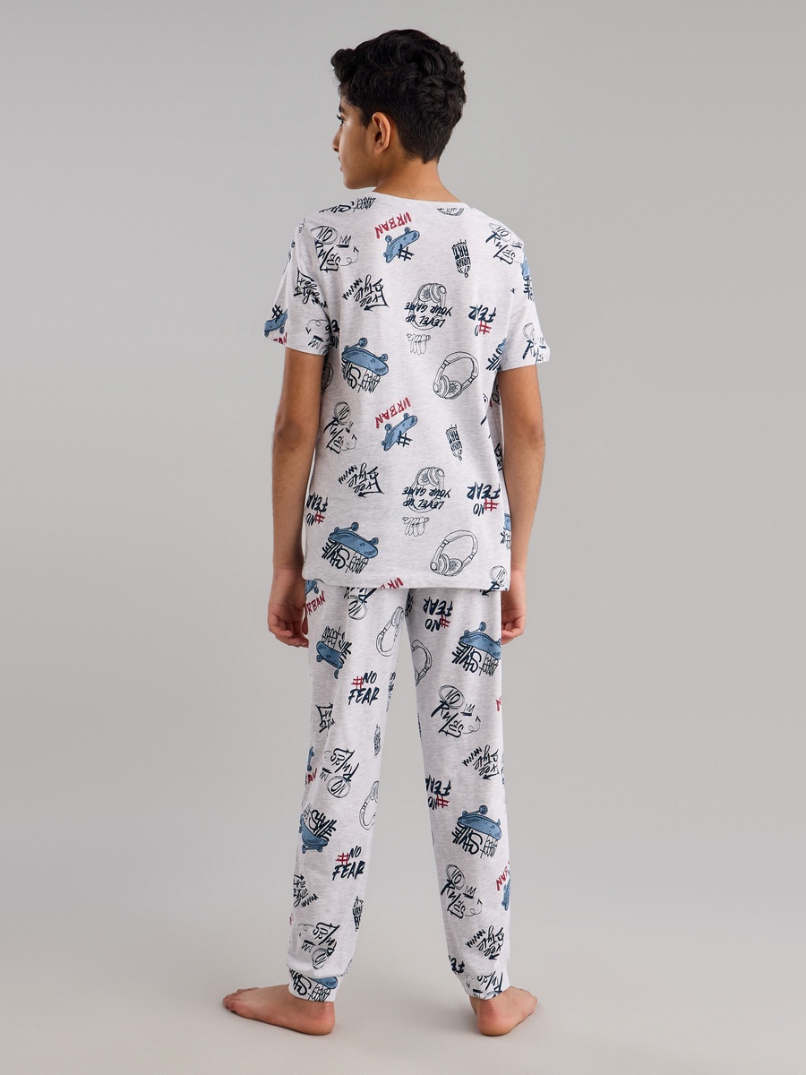 Printed Cotton Pyjama Set
