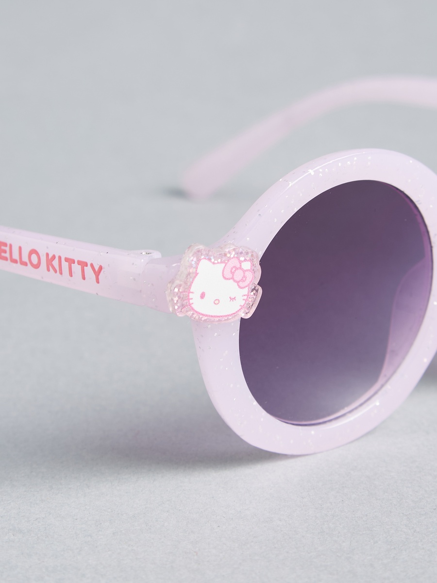 Hello Kitty Print Sunglasses with Case