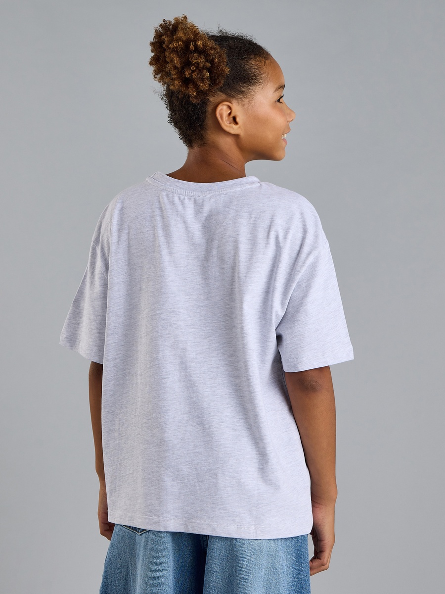 Pack of 3 - Plain Loose Fit T-Shirt