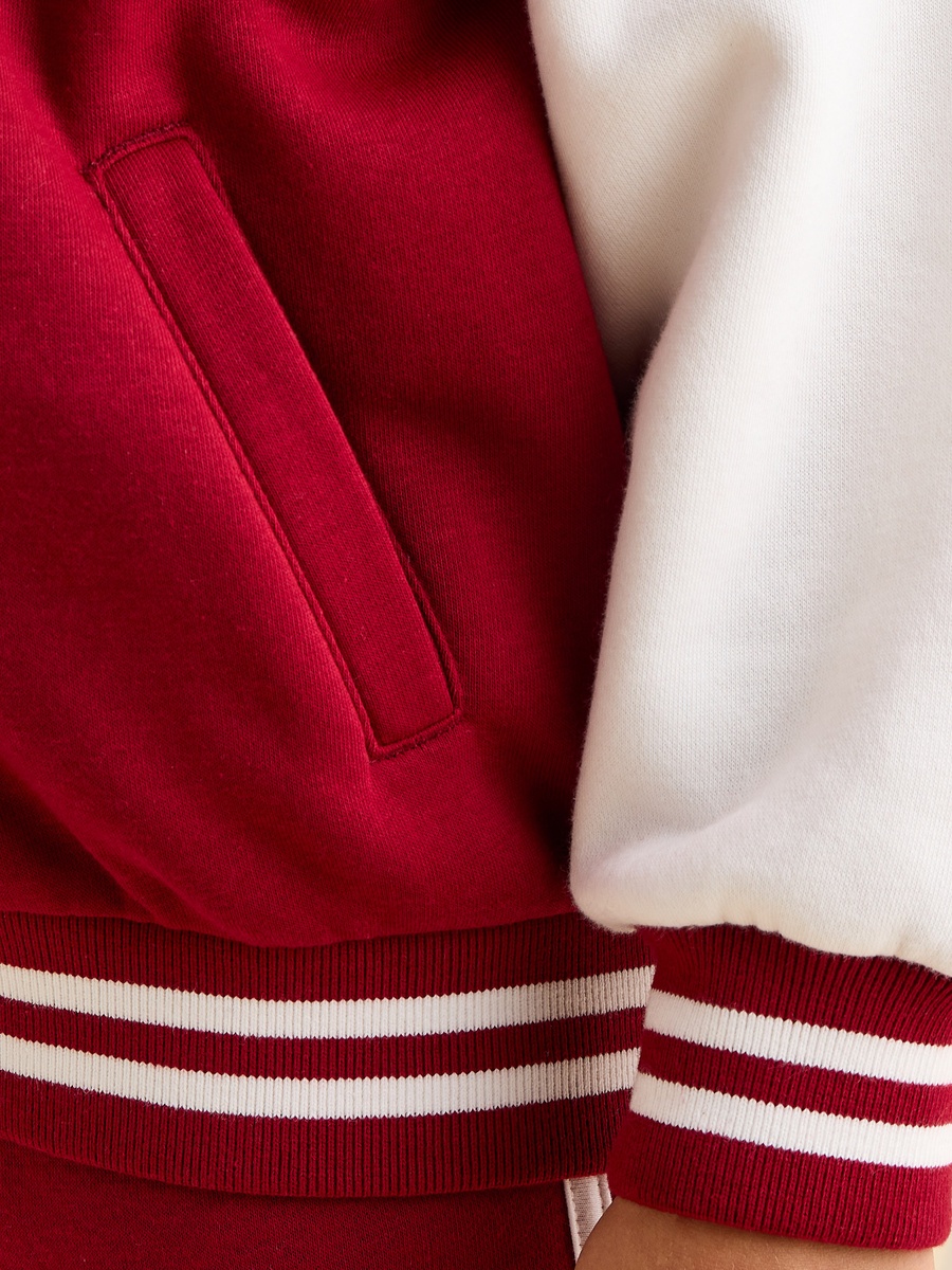 Embroidered Varsity Jacket