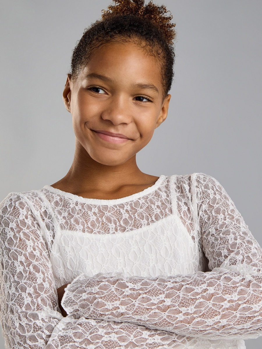 Lace Top with Camisole