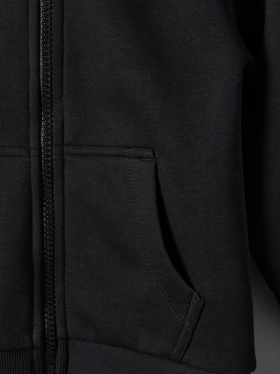 Hooded Zip Through Sweatshirt