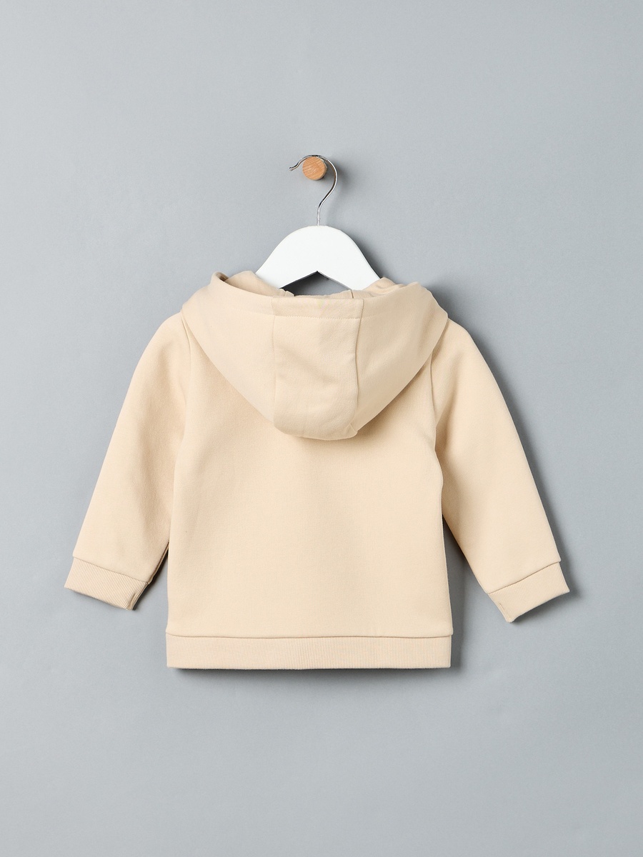 Hooded Zip Through Sweatshirt