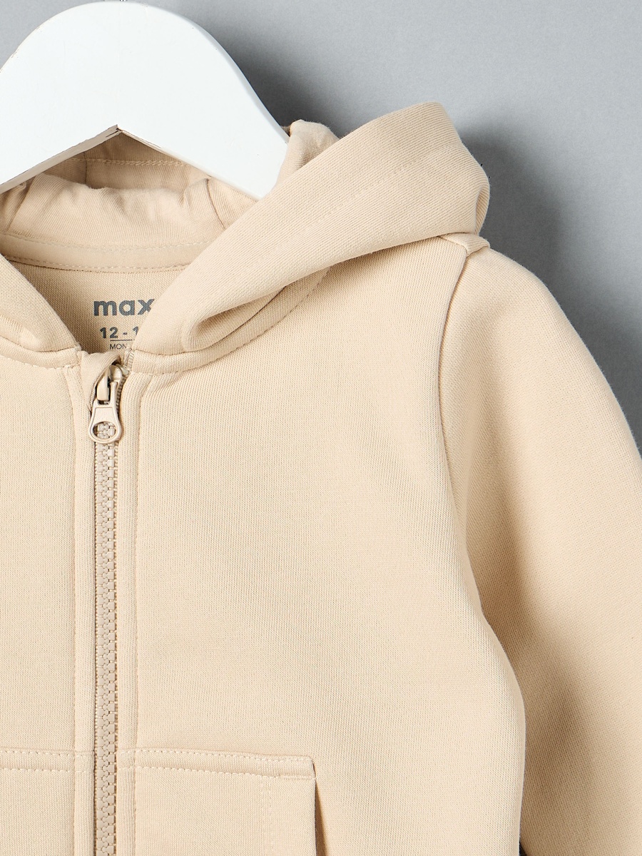 Hooded Zip Through Sweatshirt