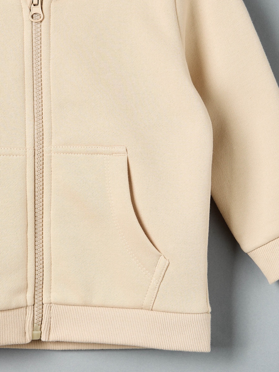 Hooded Zip Through Sweatshirt