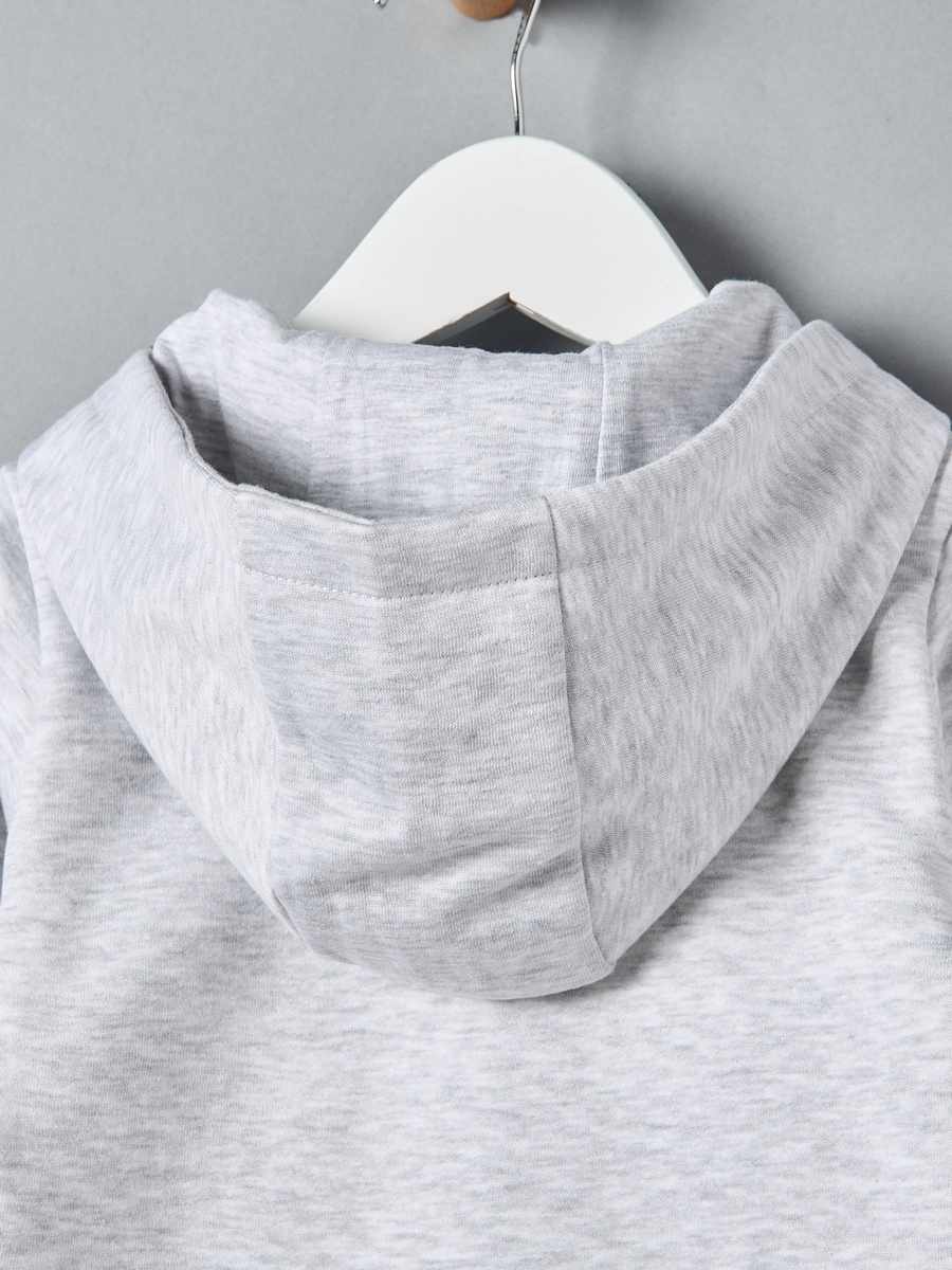 Hooded Zip Through Sweatshirt
