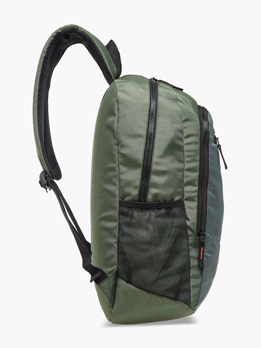 Logo Print School Backpack with Adjustable Straps - 15x29x45 cm