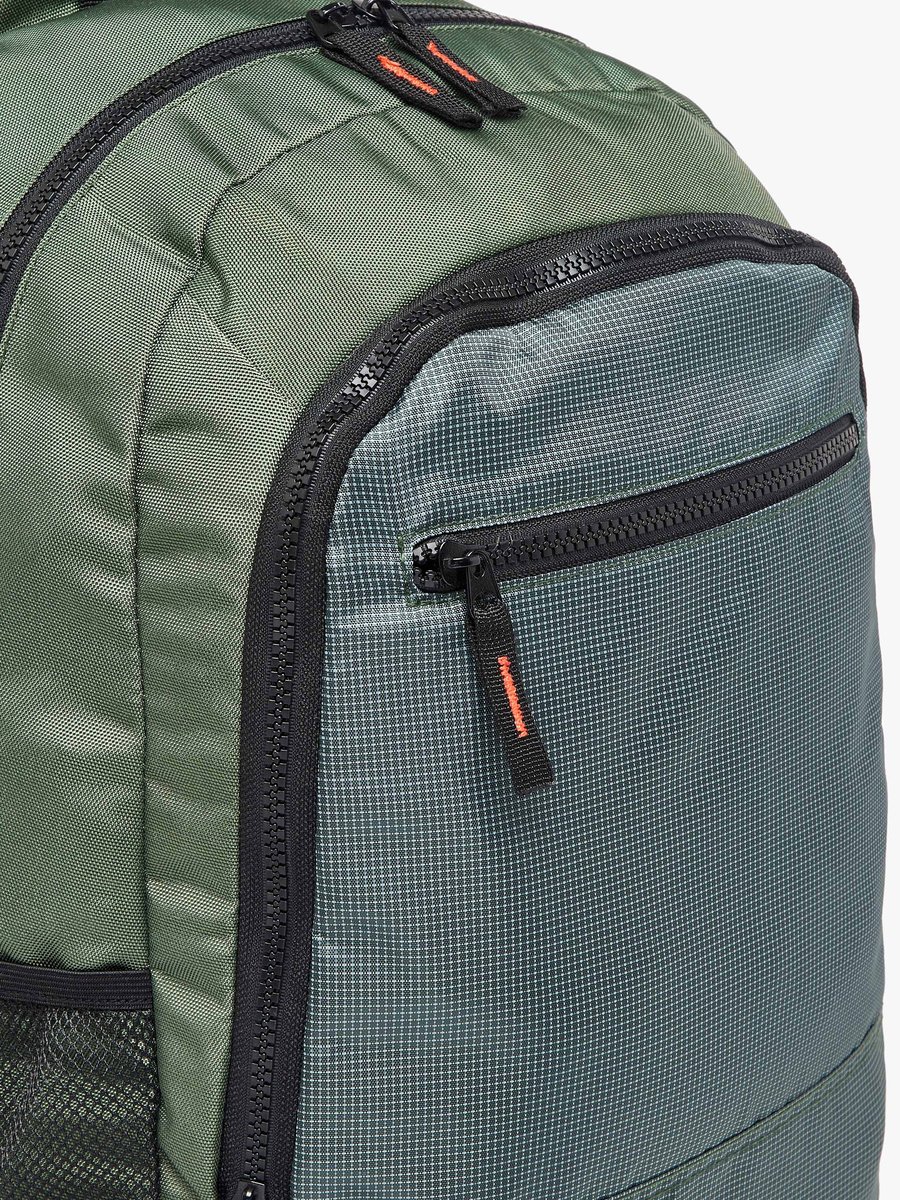 Logo Print School Backpack with Adjustable Straps - 15x29x45 cm