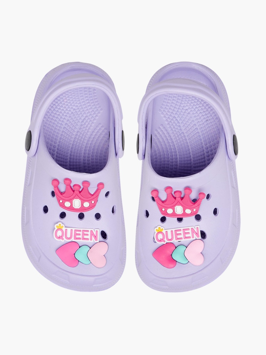 Heart Accent Clogs with Backstrap