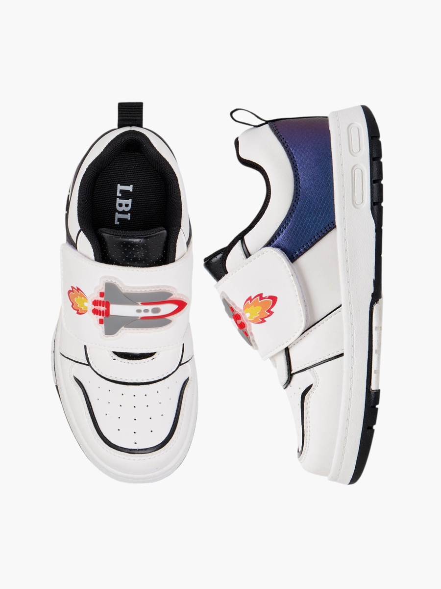 Rocket Light-Up Sneakers with Hook and Loop Closure