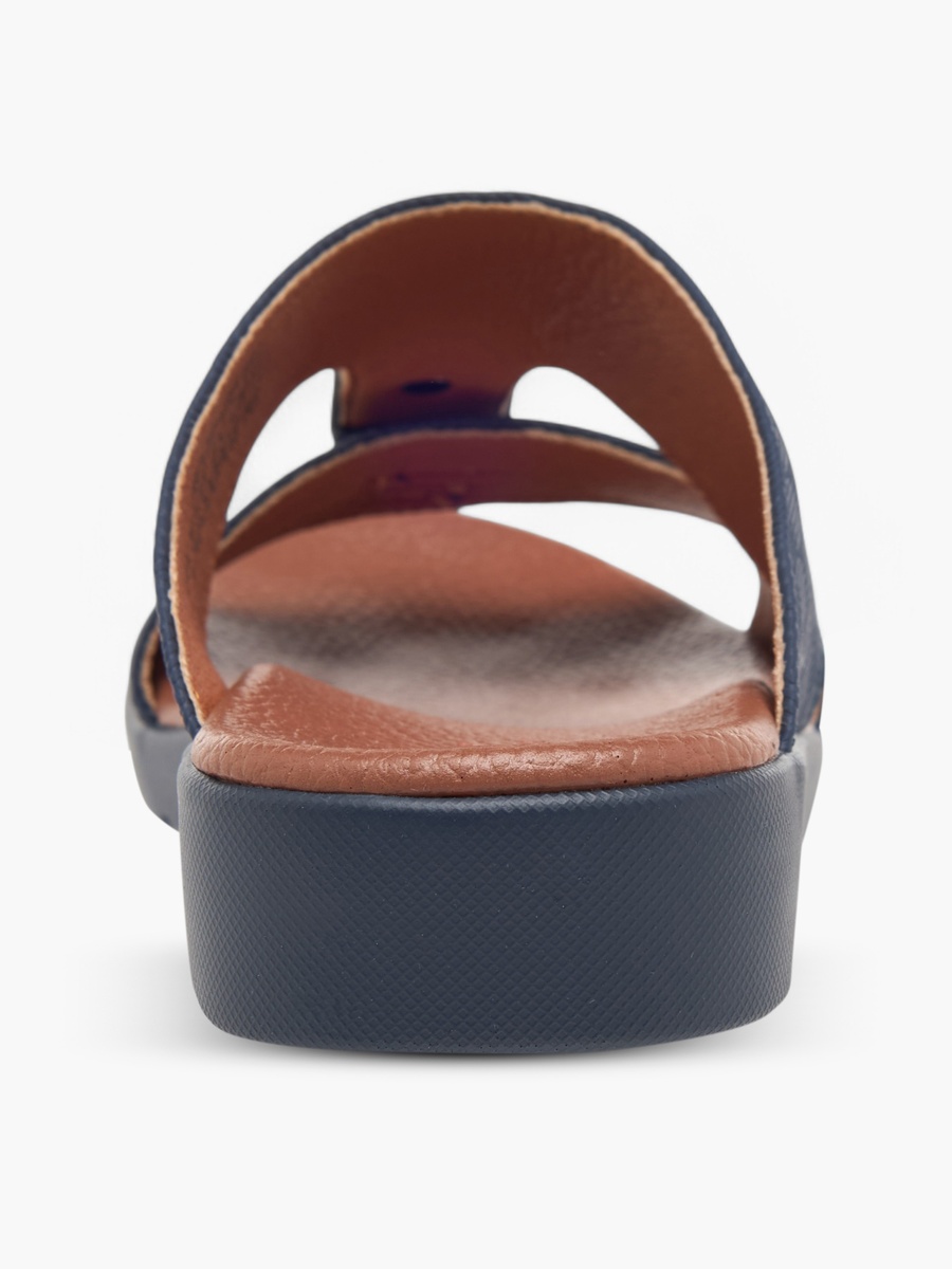 Textured Slip-On Arabic Sandals with Accent Detail
