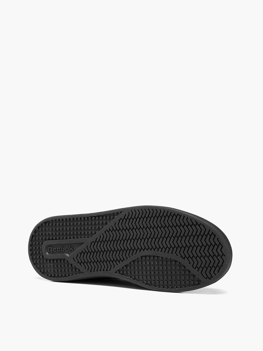 Kids Panelled School Shoes with Hook and Loop Closure