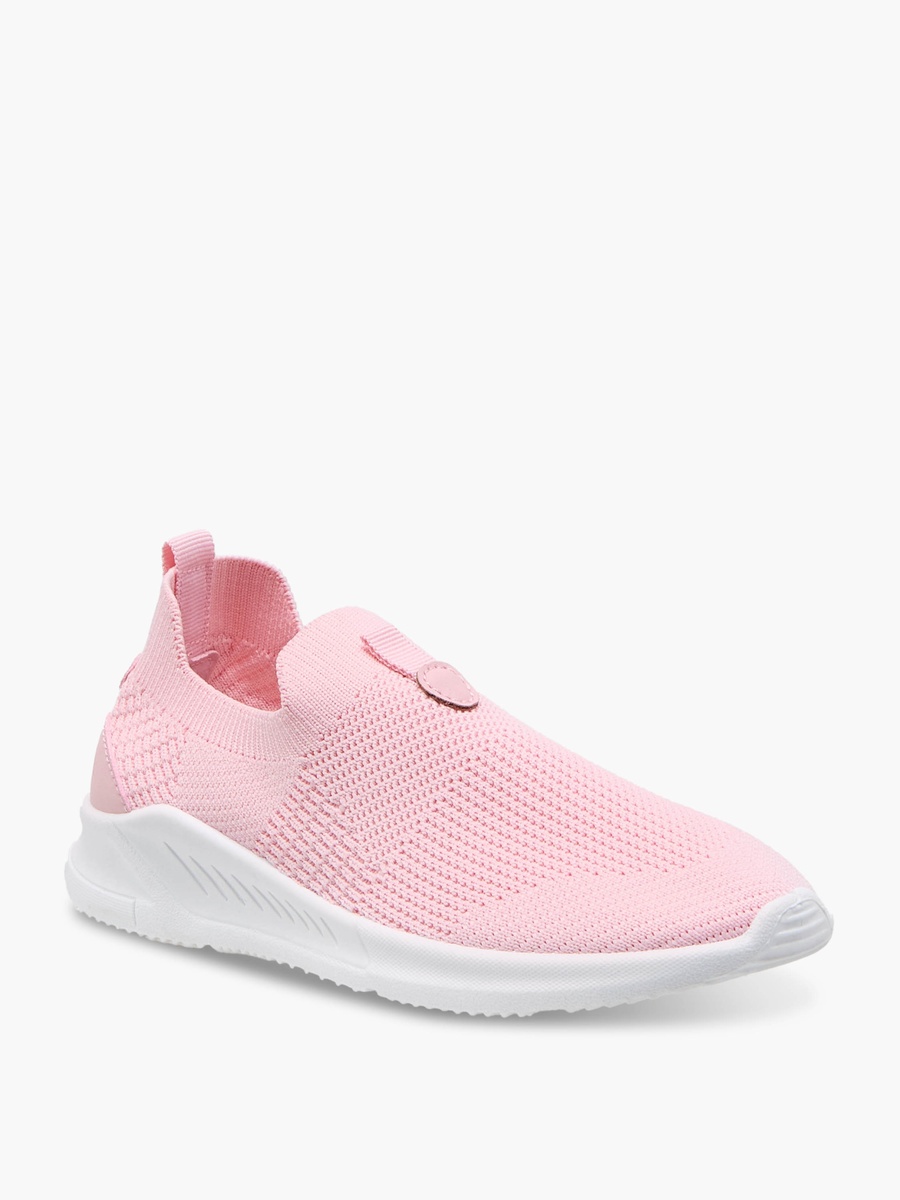Textured Slip-On Sports Shoes