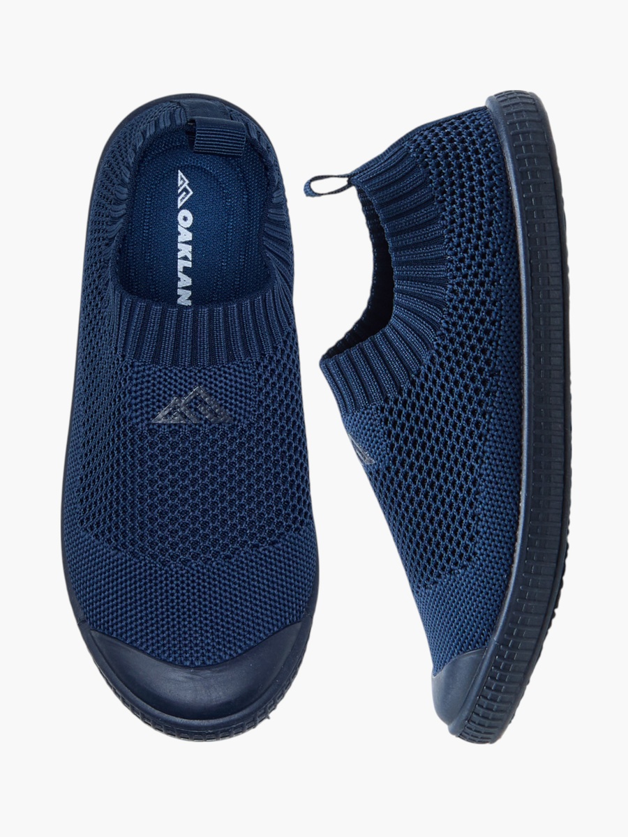 Textured Slip-On Sports Shoes