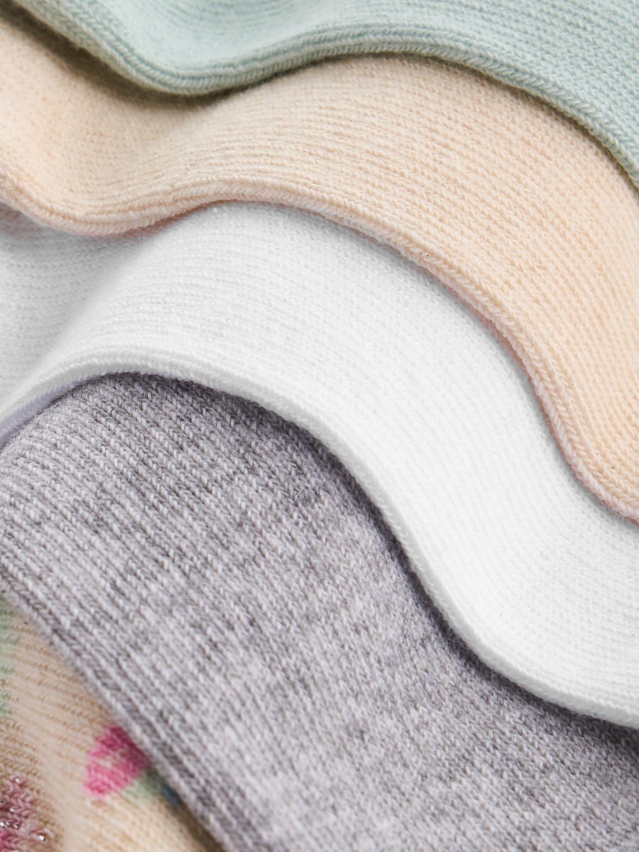 Assorted Ankle Length Socks - Set of 5