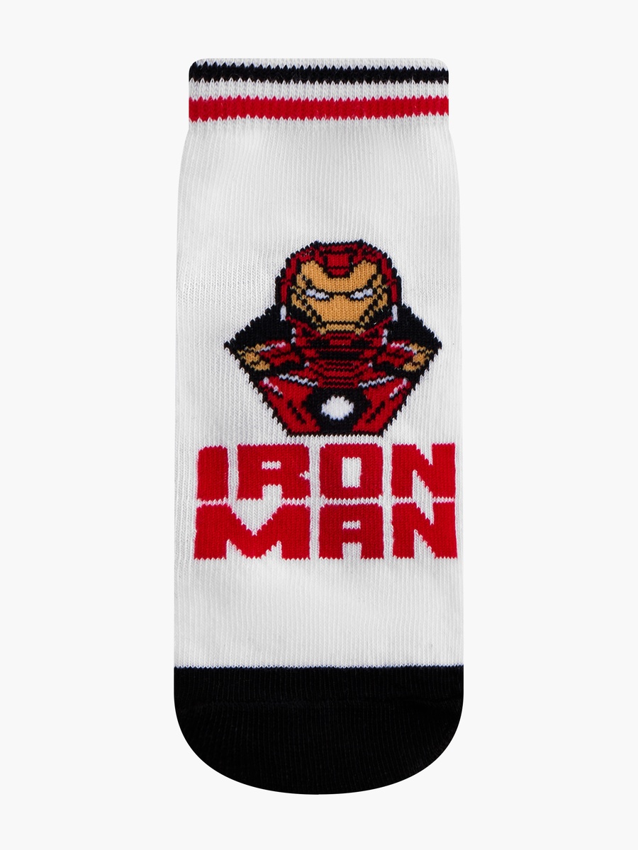 Printed Non Terry Ankle Length Socks - Set of 3