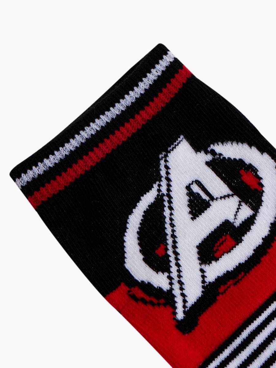 Printed Non Terry Ankle Length Socks - Set of 3