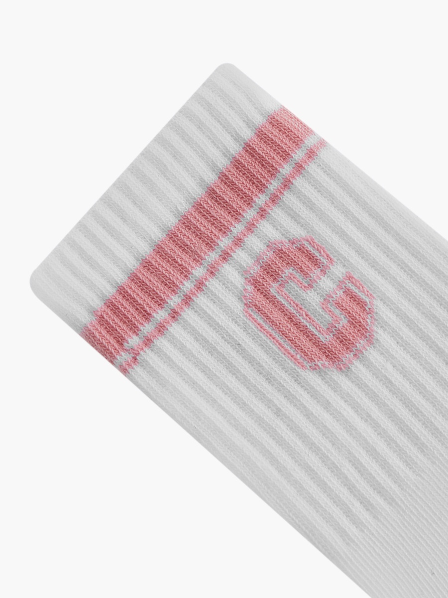 Striped Crew Length Socks - Set of 5